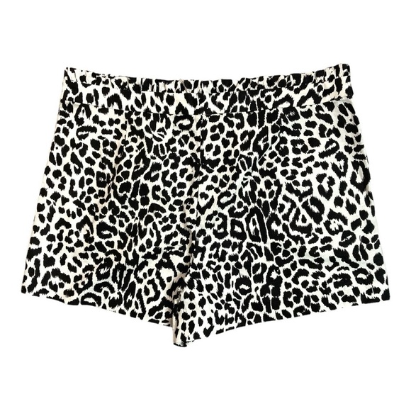 J. CREW Factory Leopard Print Shorts. - Picture 2 of 8